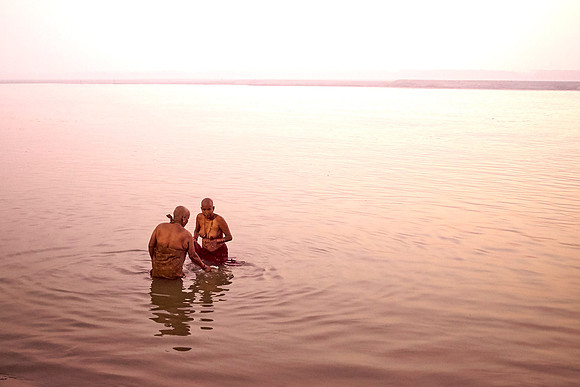 Holy Bath in Varanasi