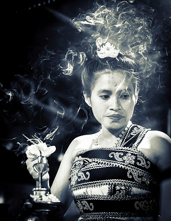 Ida Resi Alit, High Priestess of Bali.